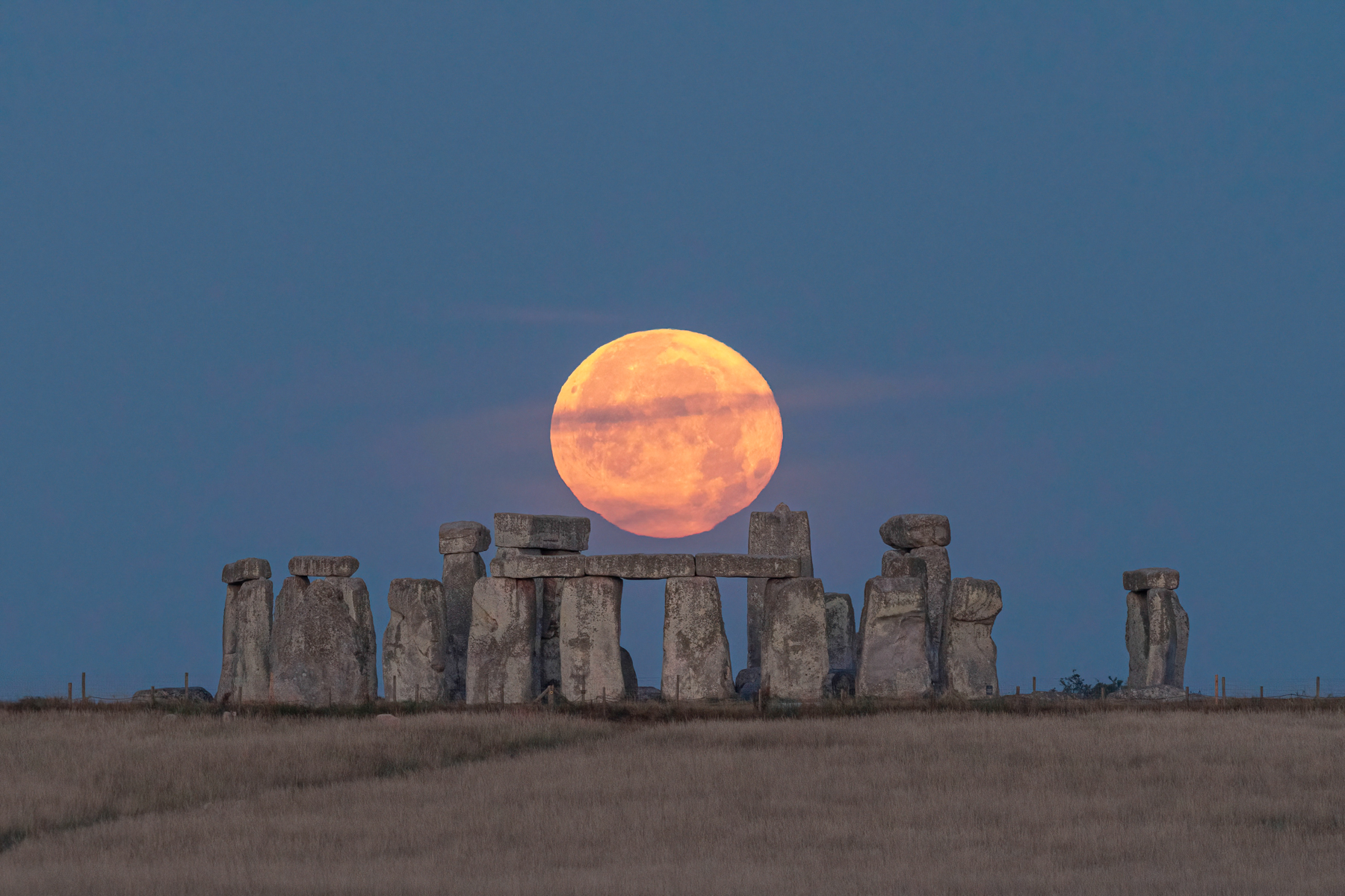 Full Moon Setting
