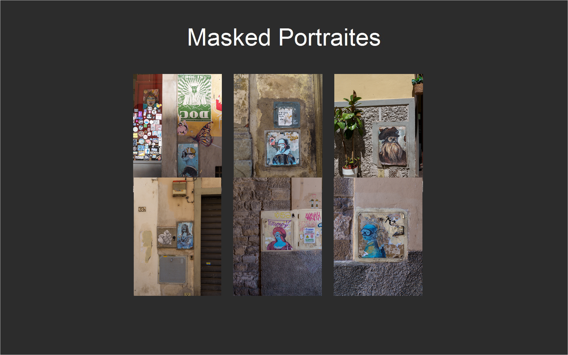 Masked Portraites
