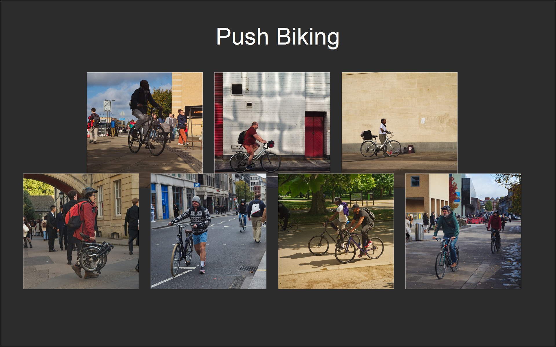 Push Biking