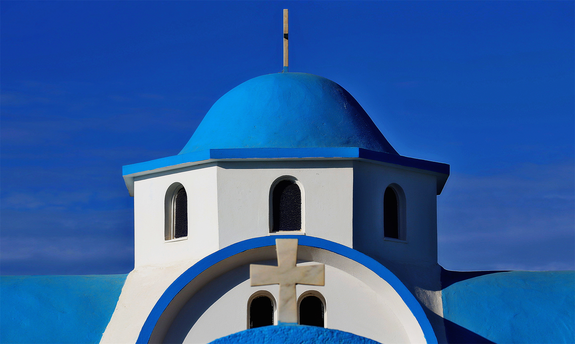 Greek island chapel
