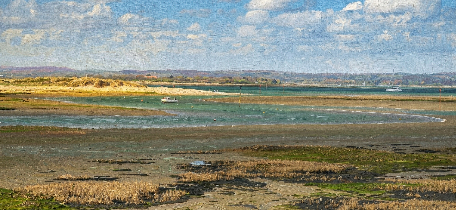 Tidal Brushstrokes