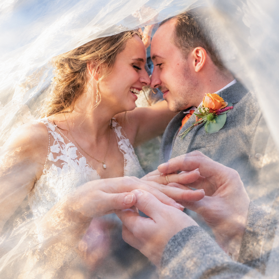 Weddingdoubleexposure