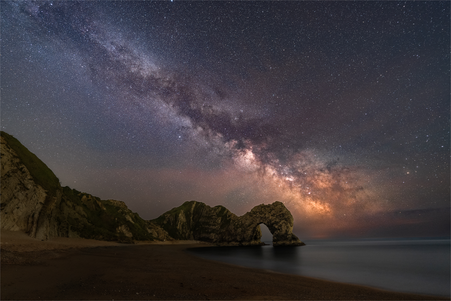 Milky Way at Durdle Door