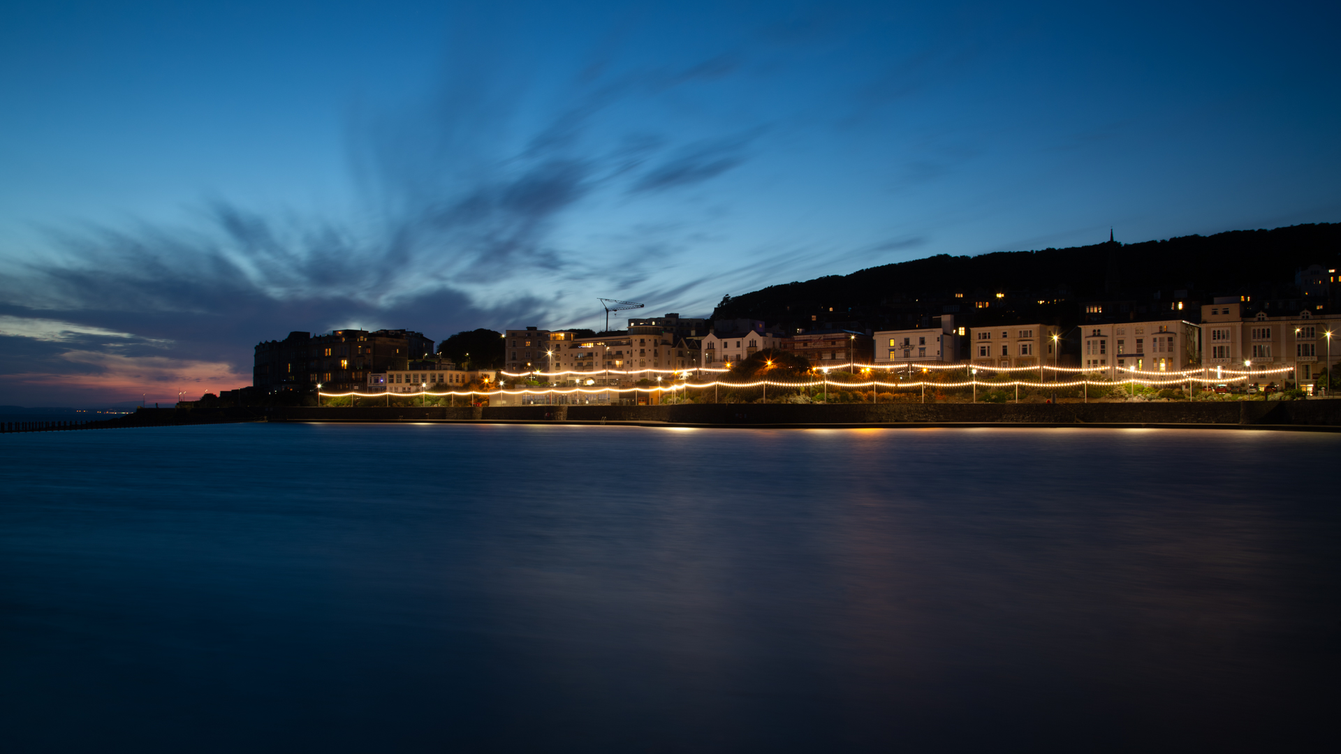 Blue hour at WSM Maria