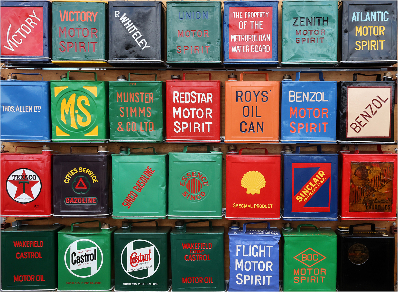 A load of old cans