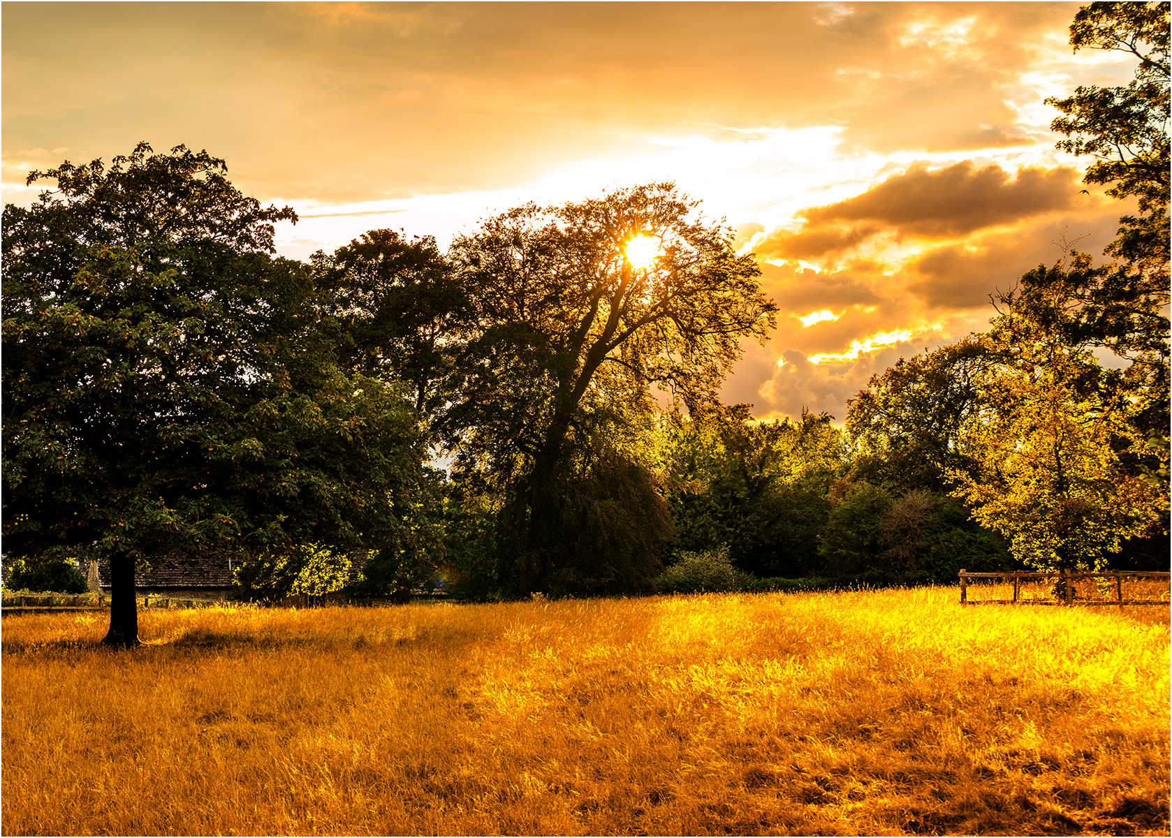 Fairford Sunset