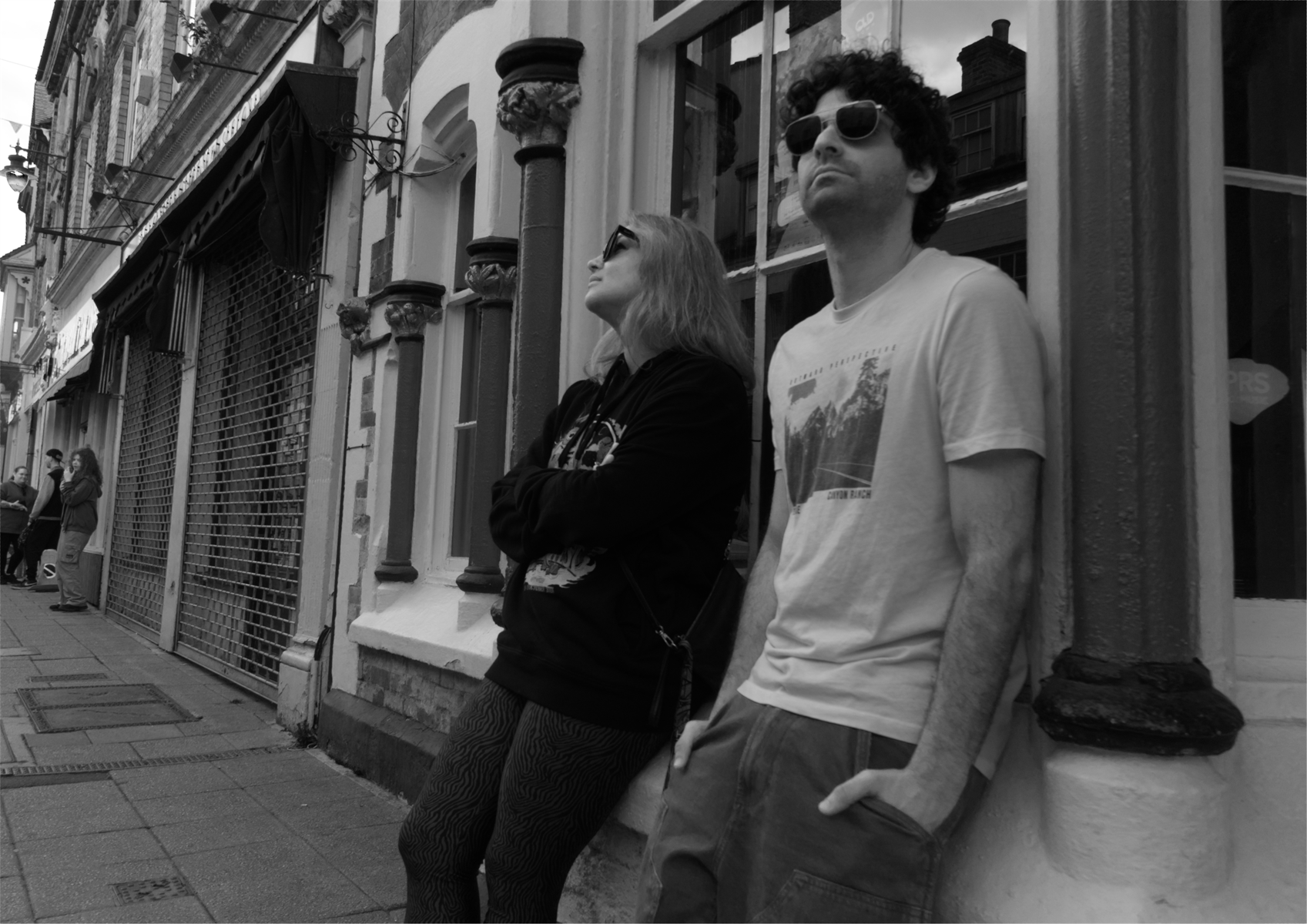 Chilling in Wood Street