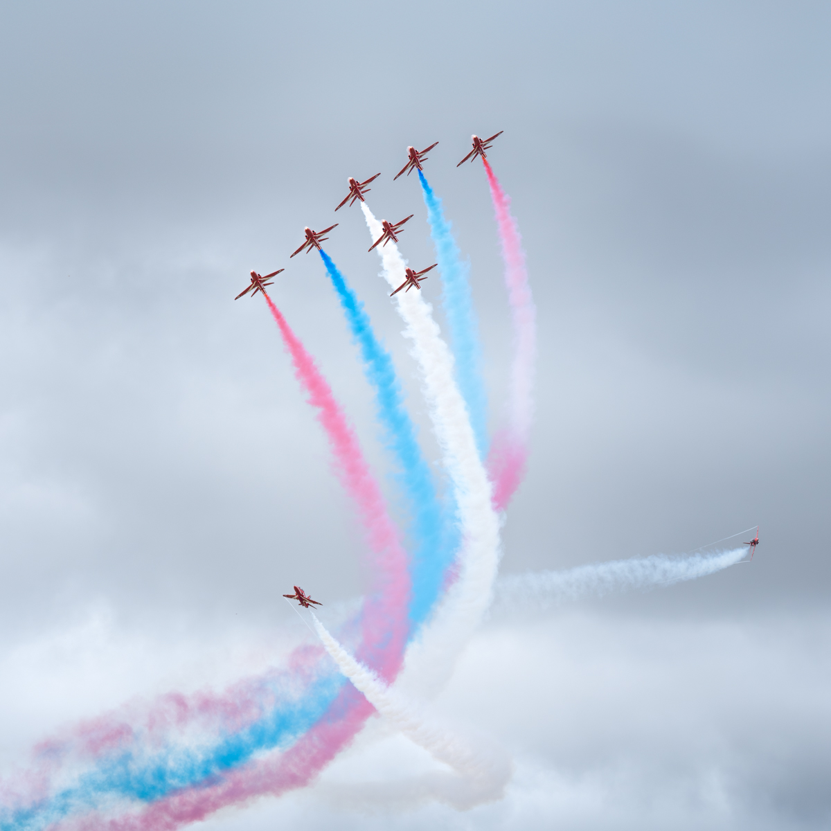 Red Arrows Display