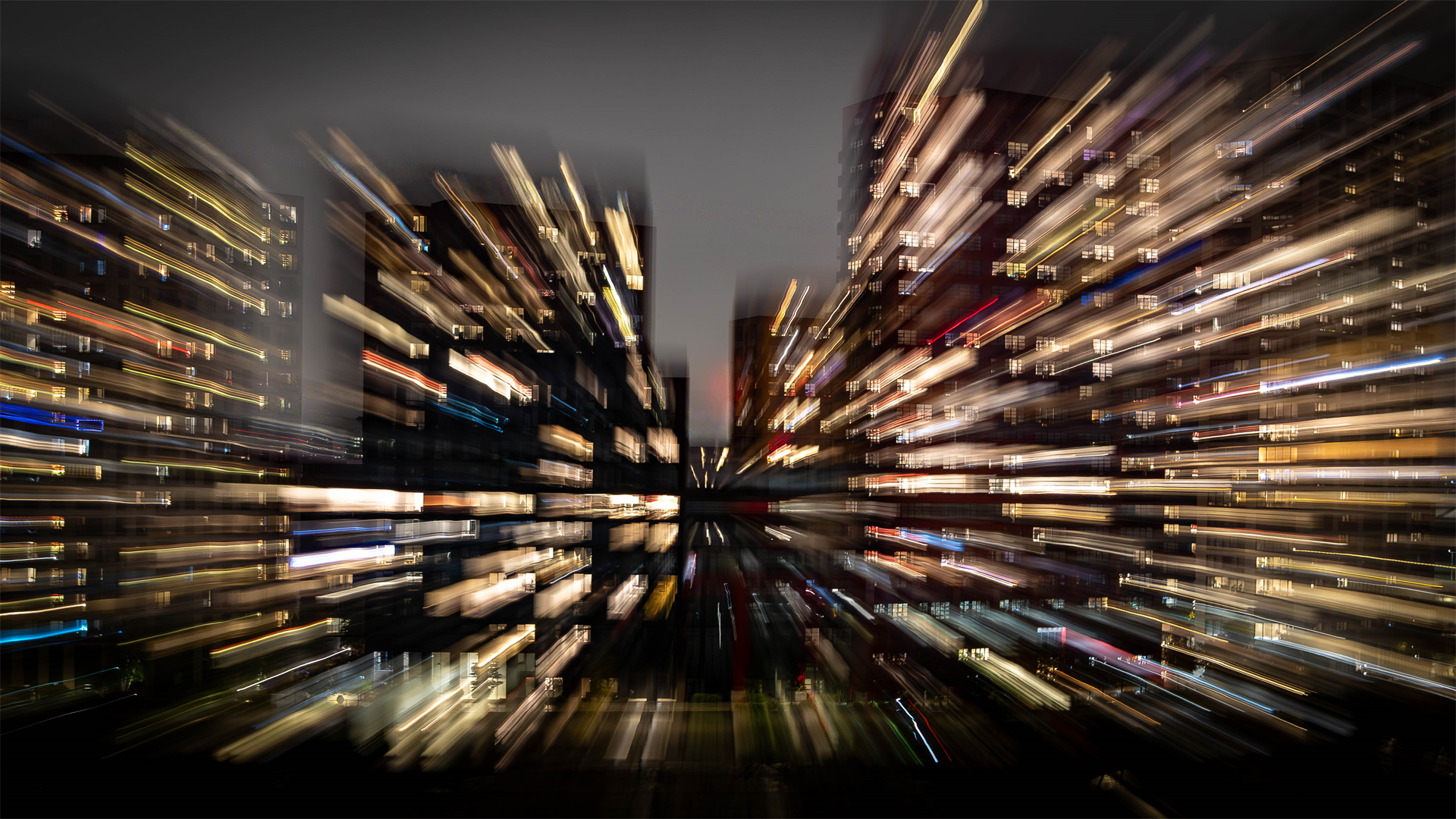 Zooming through the city