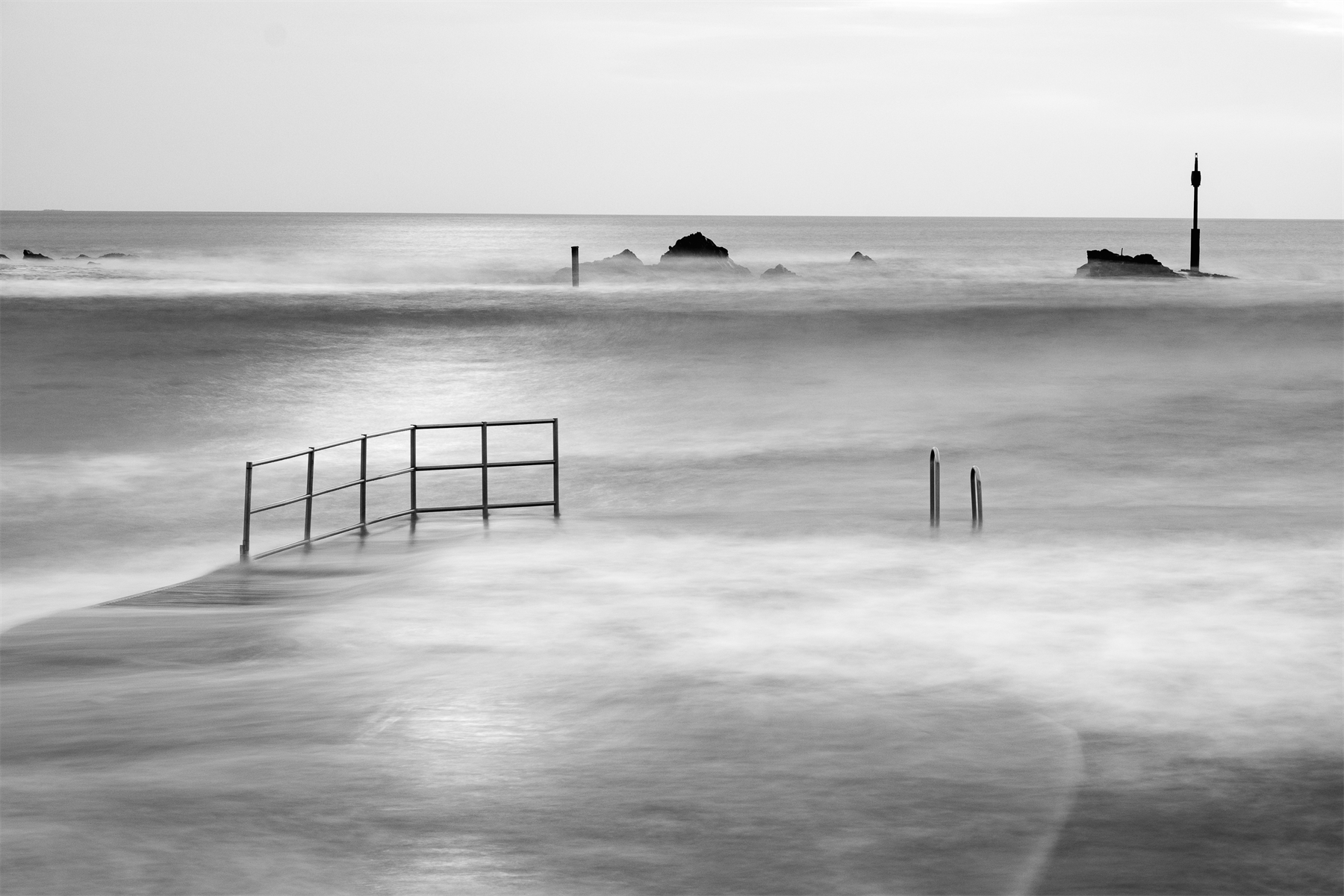 No Swimming at Bude today