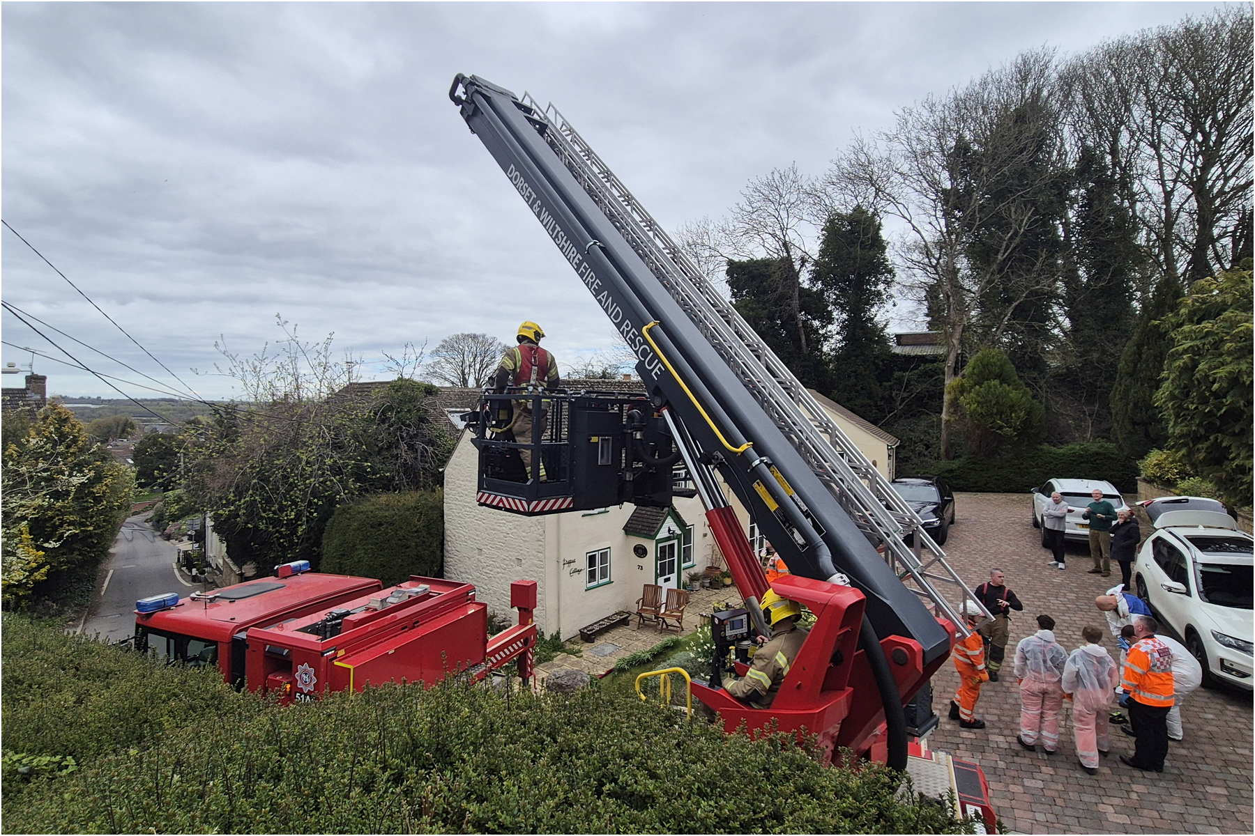 Dramatic rescue in Wroughton